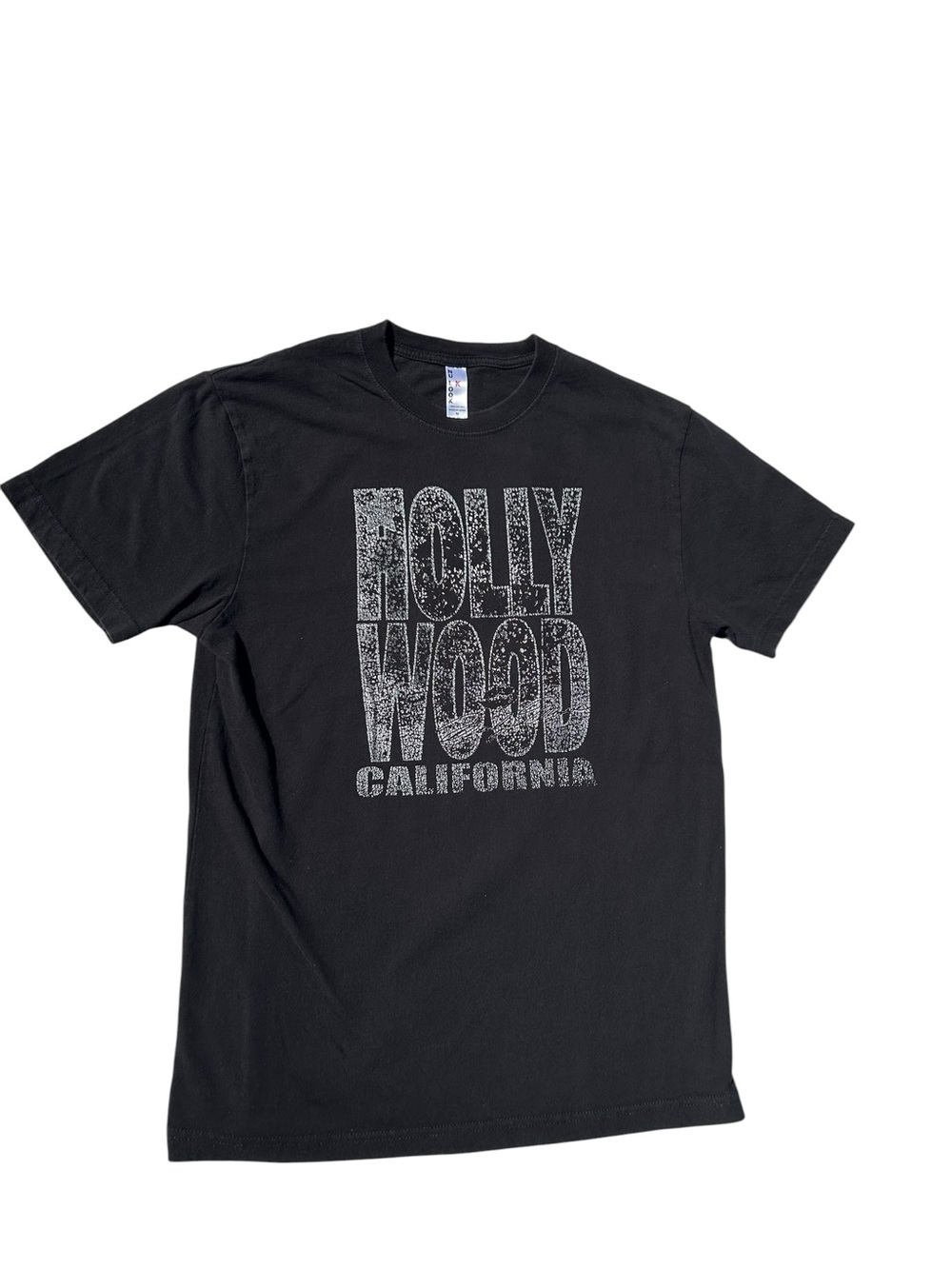 Hollywood California Graphic T-Shirt Black Men’s Medium Streetwear Tee